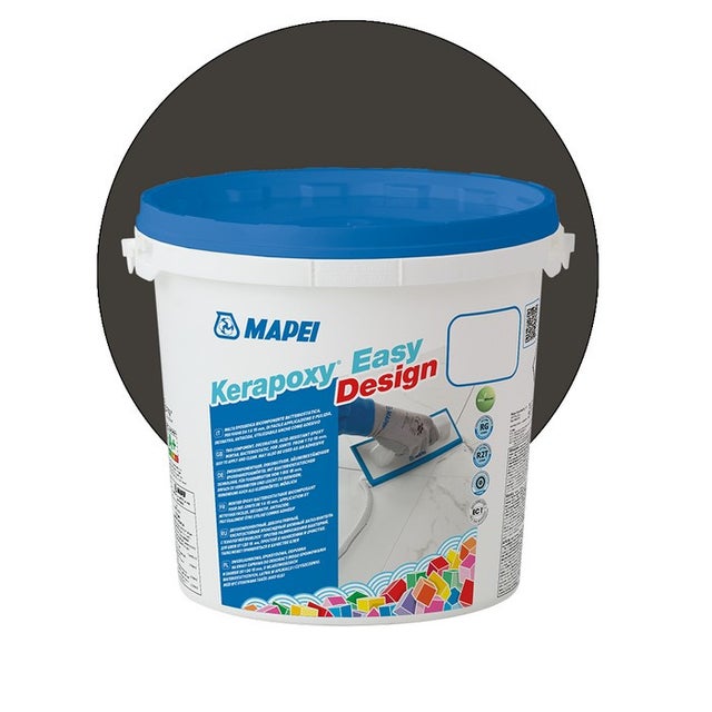 KERAPOXY EASY DESIGN 3Kg MAPEI - 120 Noir - 3 Kg