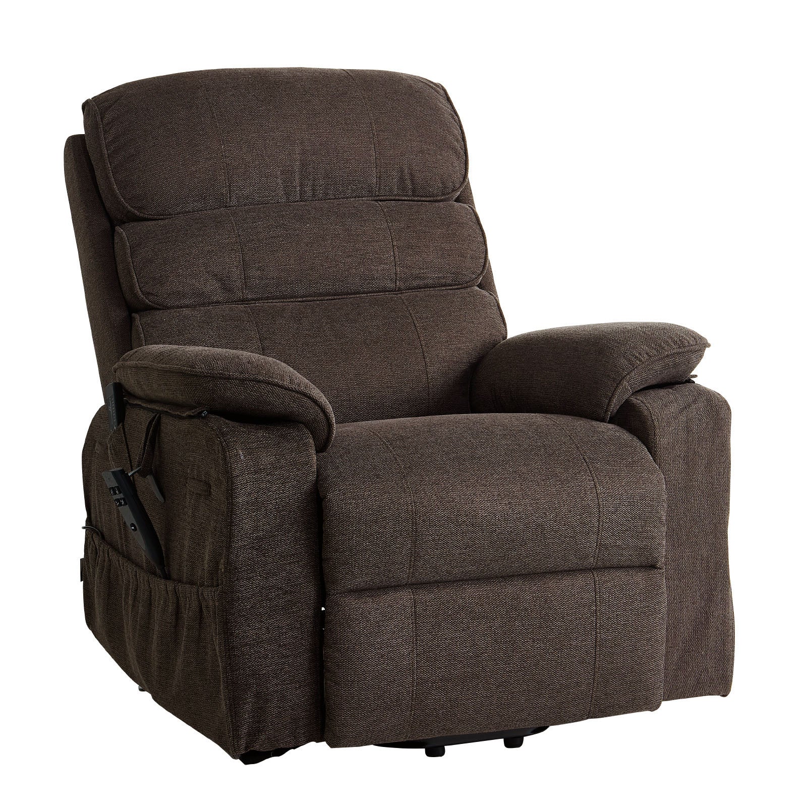 Fauteuil Releveur Électrique VEVOR, Double Moteur, Fauteuil de Relaxation avec Fonction Chauffante et Massage, pour Personnes Âgées, Télécommande - 9