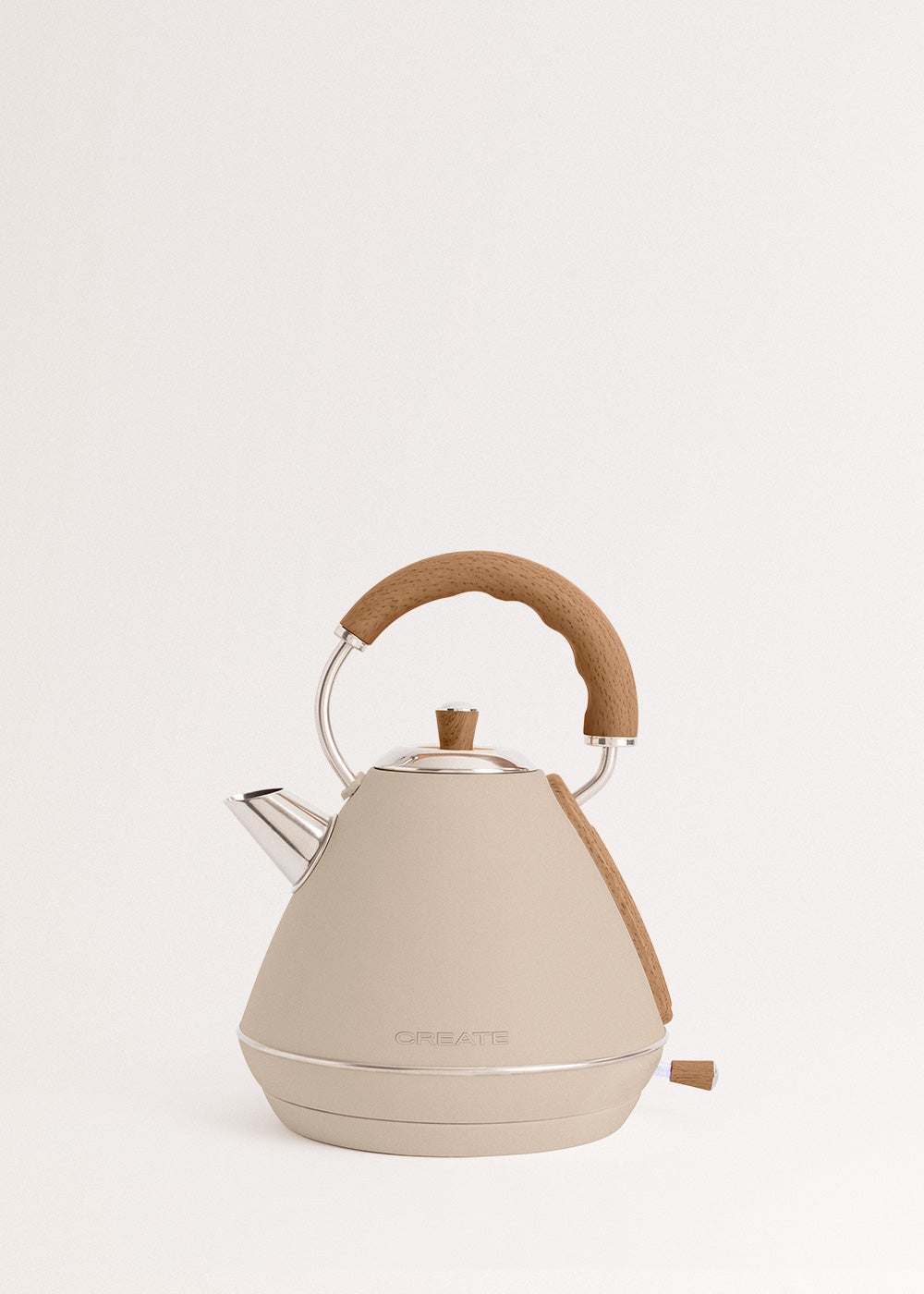 CREATE - KETTLE RETRO - Bouilloire électrique - Sable - 5