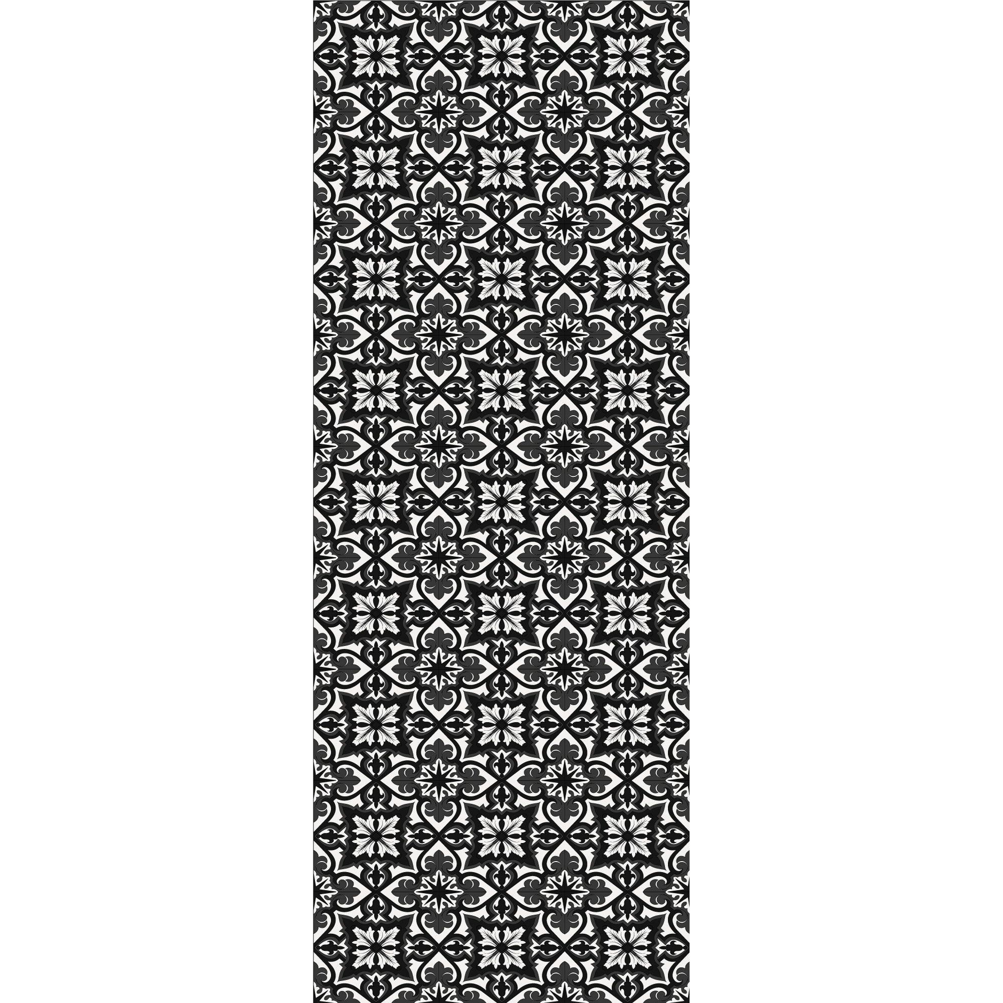 Tapis/ Motifs floraux / 91x244 cm - RUNNER/ Créé et fabriqué en France / DADA ART - 3
