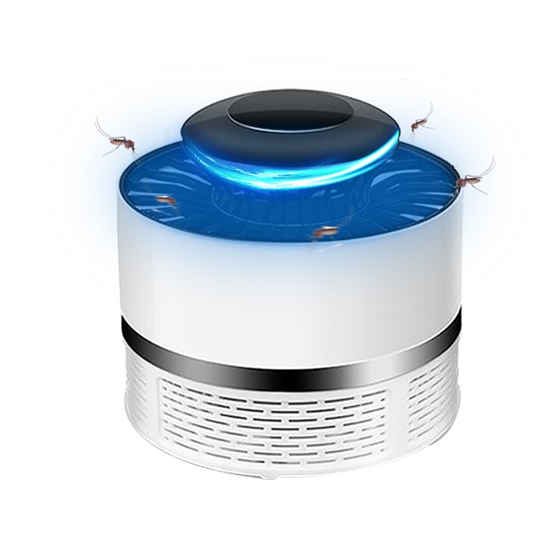 Domowa lampa na komary, pułapka na komary wykorzystująca inhalację, lampa LED, wentylator o dużej mocy ssania, zasilanie USB