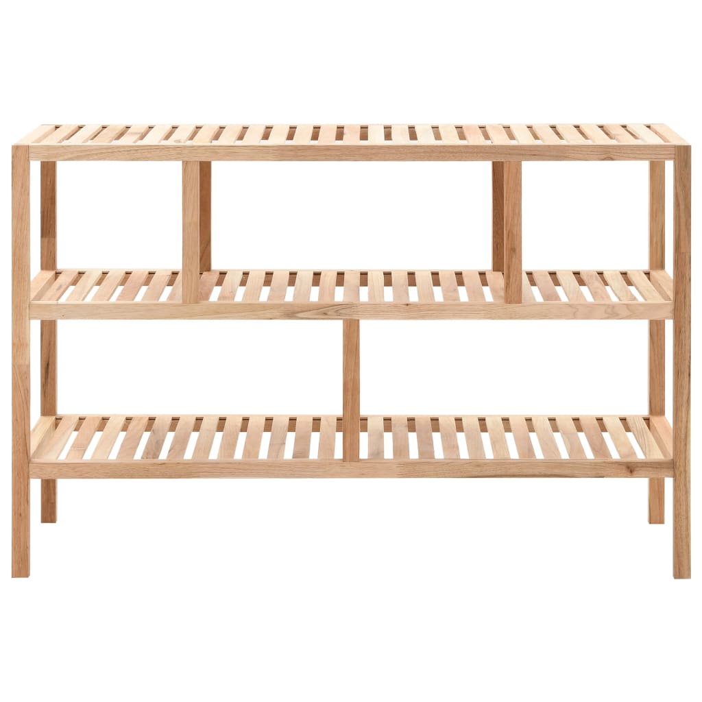 Étagère Ventouse Salle De Bain Cuisine - Aluminium Finition Noyer, 40 Cm, Rangement Sans Perçage, Drainage Intégré
