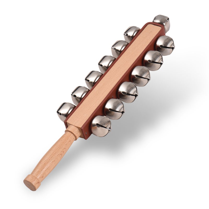 Clochettes à main en bois, instrument de percussion, accessoires pour ...