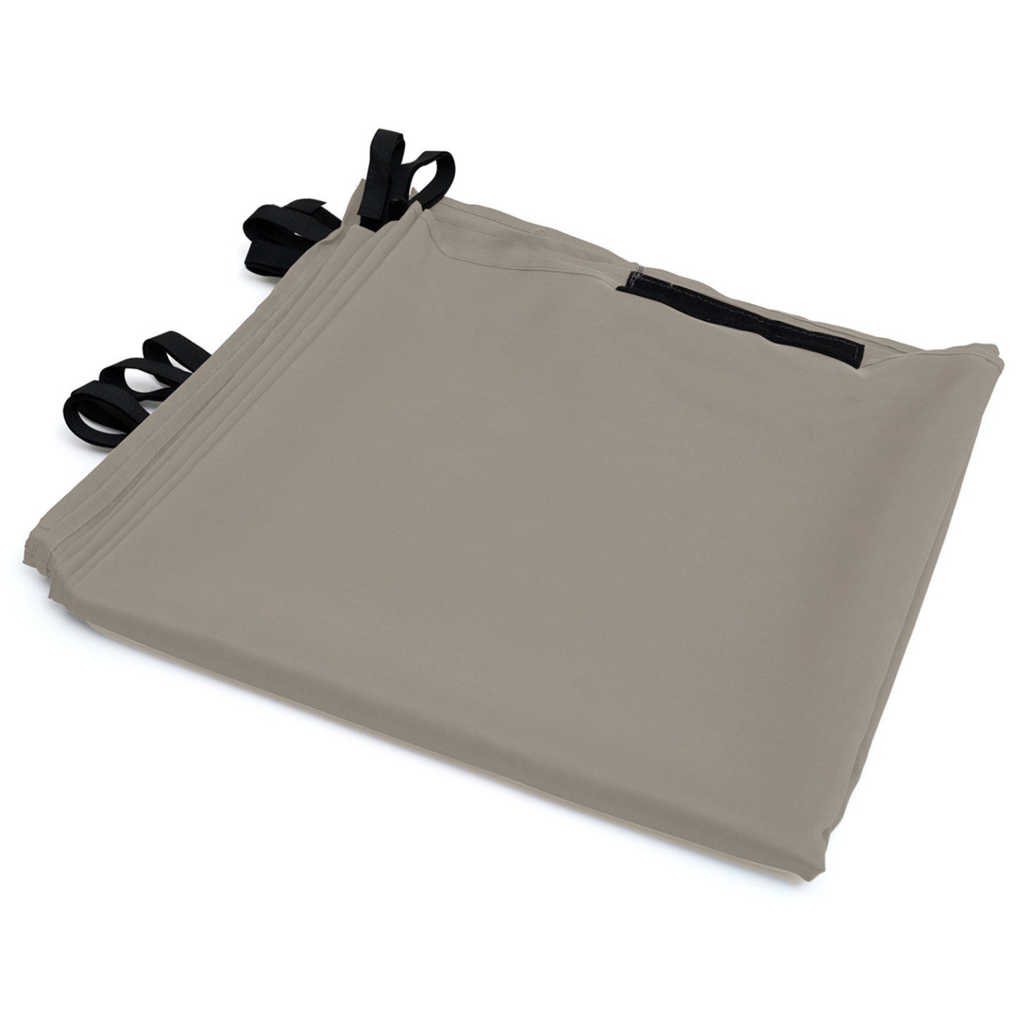 Lot de 2 rideaux pour pergola taupe 3 et 4 M panneaux muraux avec fermeture éclair - 2