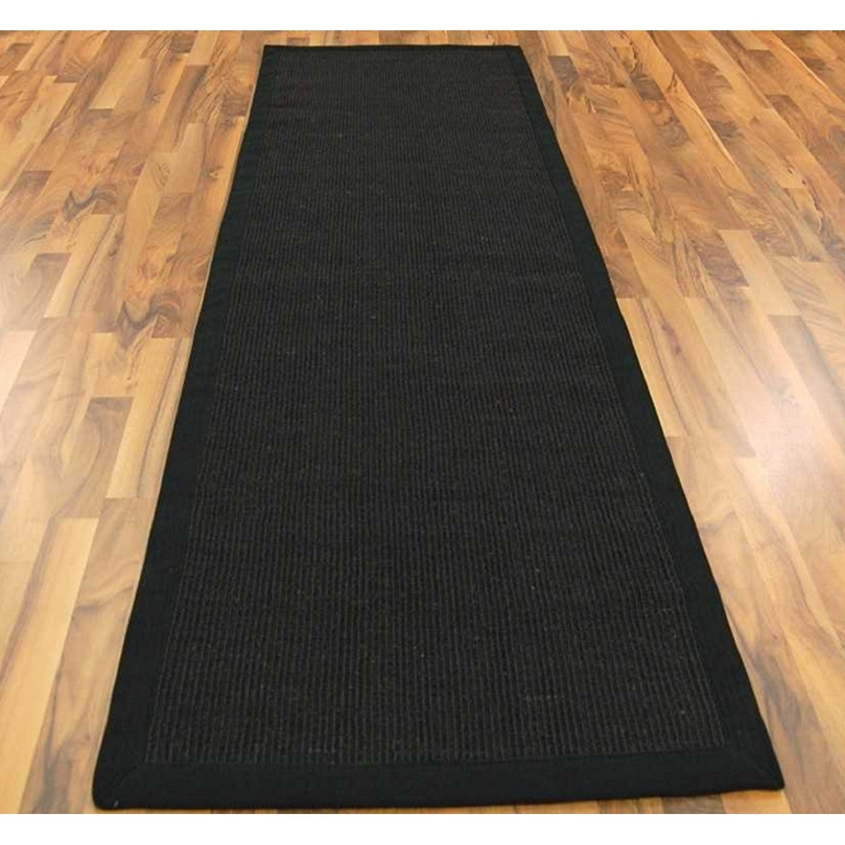 Tapis sisal et coton LINDO 68x300 cm - 2