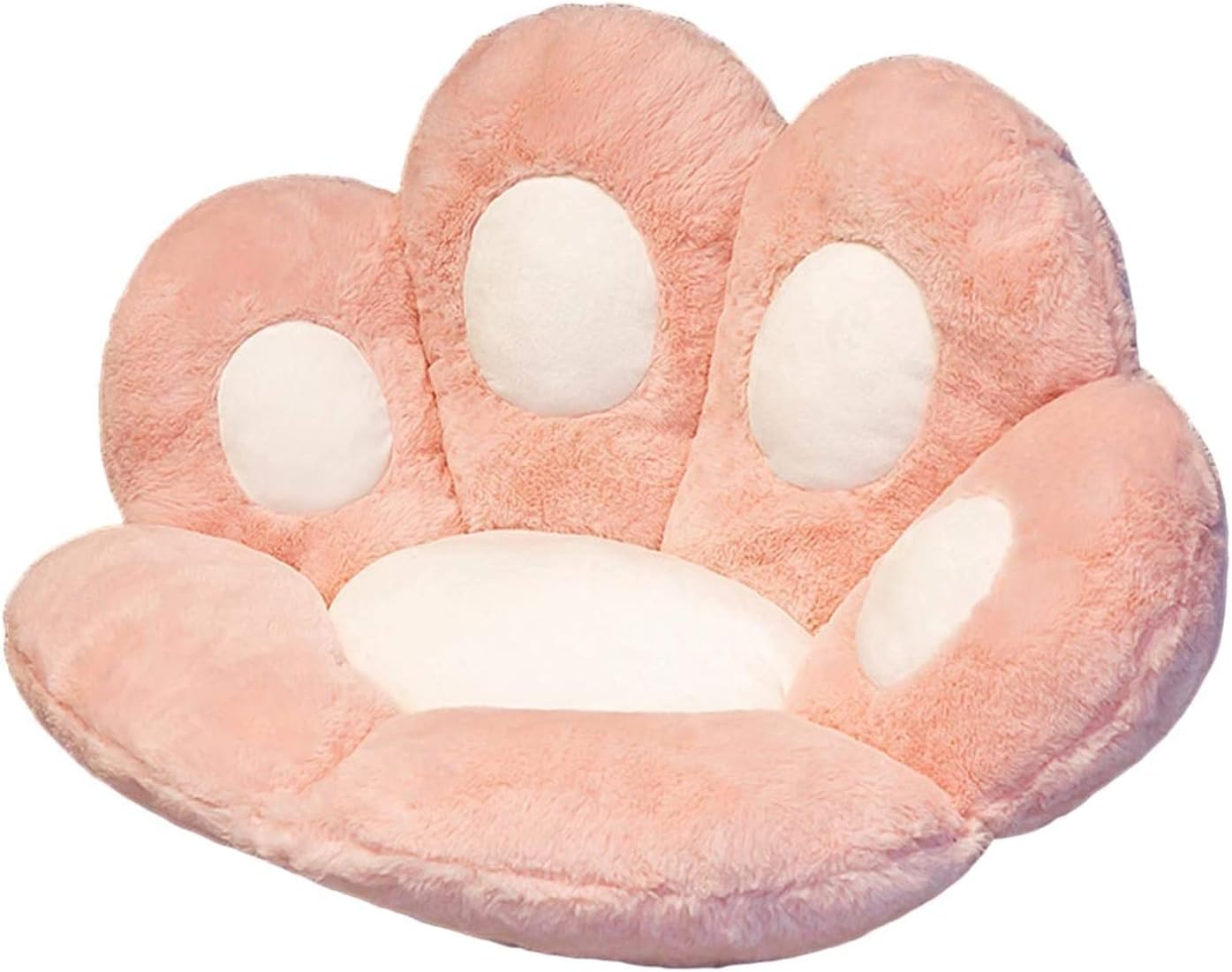 (70 x 70 cm, rosa) cojín, cojín con forma de pata de gato, bonito cojín para asiento, cojín para sofá o silla, decoración para exteriores