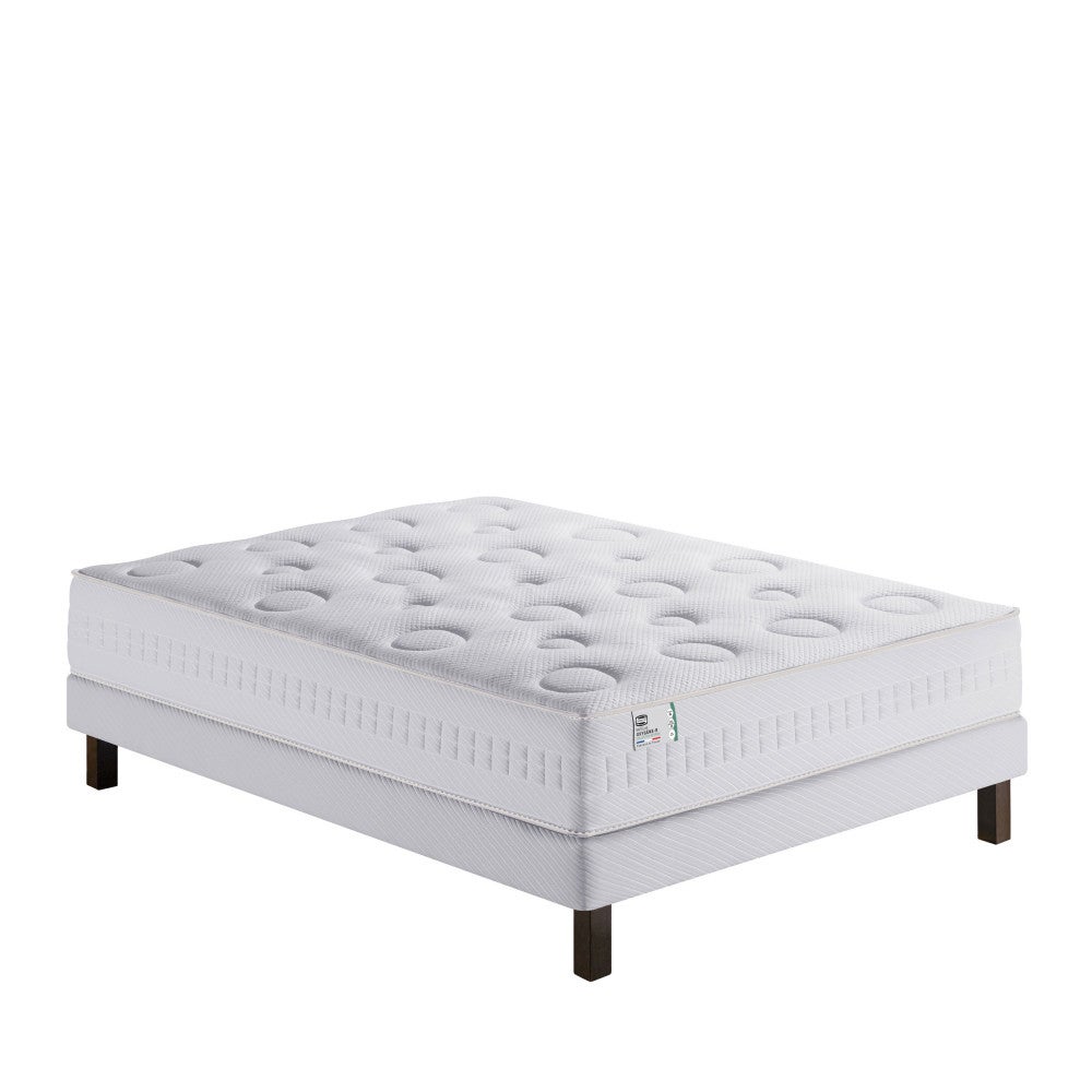 Matelas 160x200cm Sinlikon - Épaisseur 26cm - Mousse Moelleuse - Pour Lit Deux Personnes