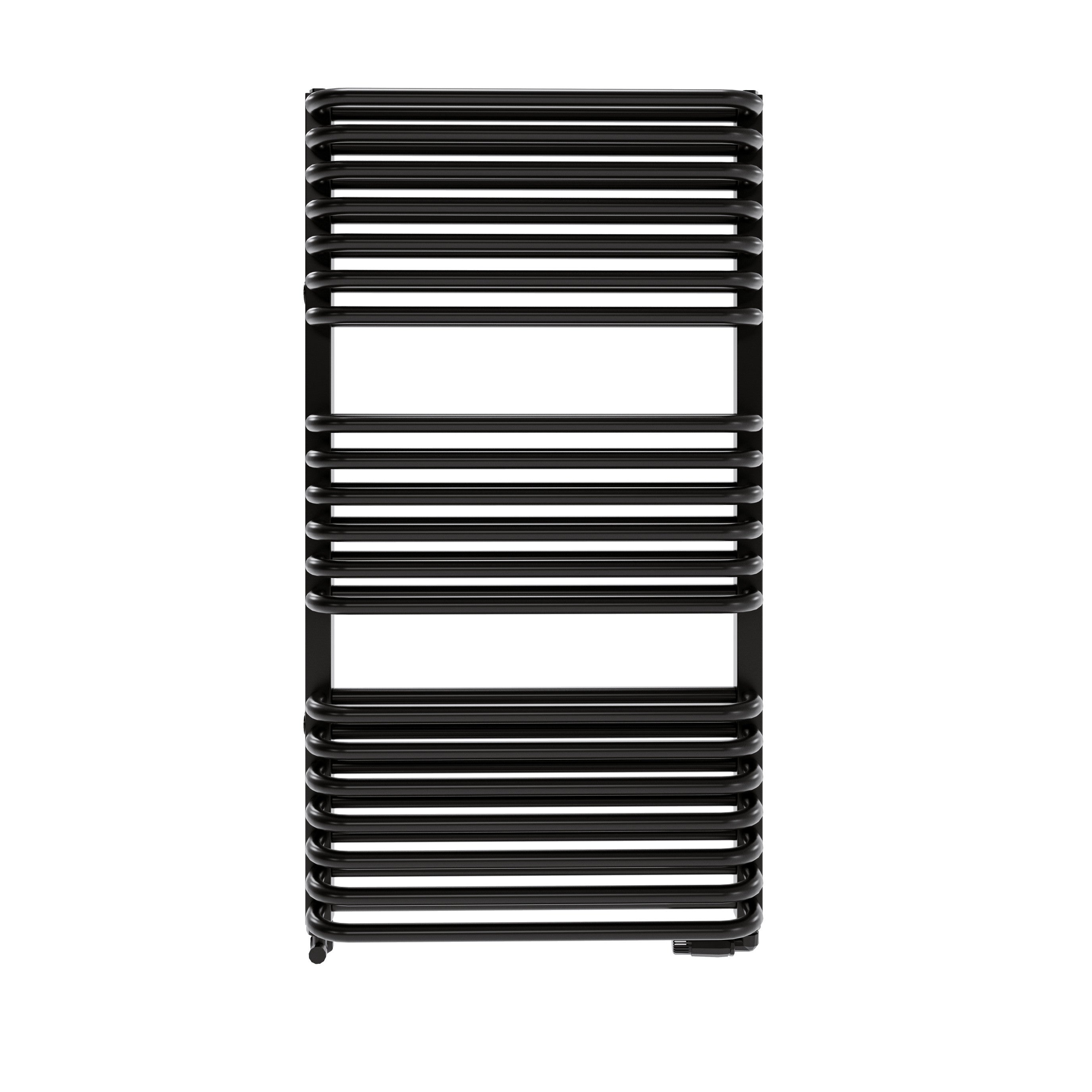 Grzejnik łazienkowy Stark 96x53 cm czarny mat Roz 50 moc 825W LUXRAD