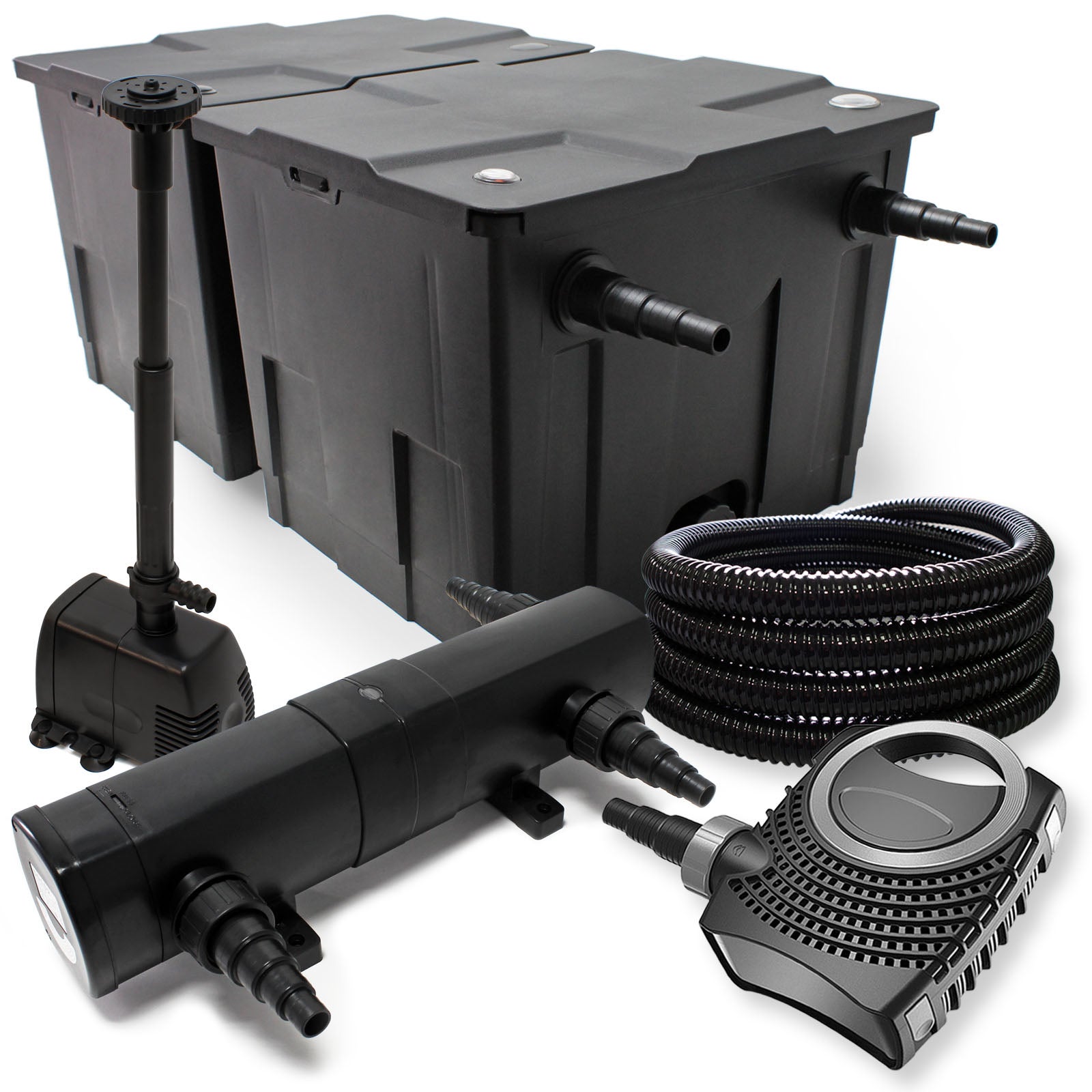 Bomba Sumergible Para Estanque HALF OFF PONDS 530 GPH Con Luz UV, Filtro Y 2 Años De Garantía