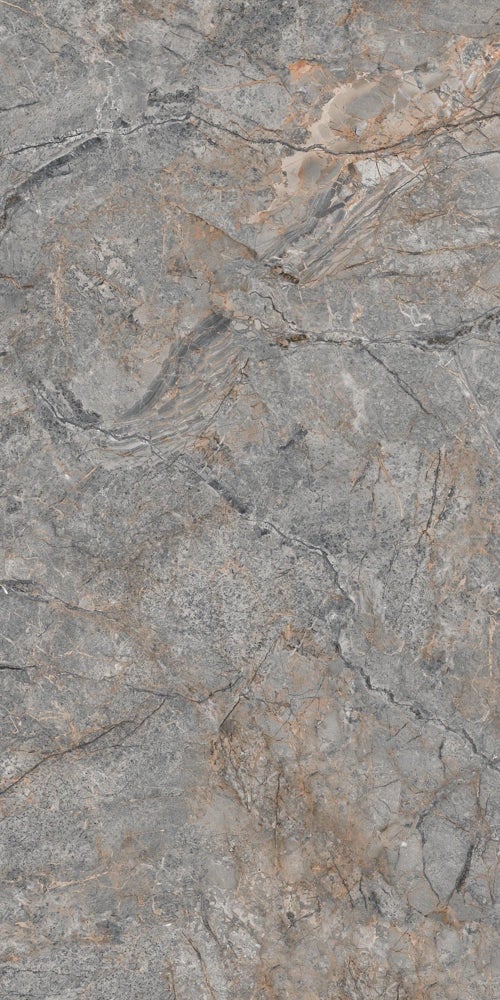 Carrelage sol / mur effet marbre gris PETRAVIA GREY l.60 x L.120 cm Mat LIMCARO - 4