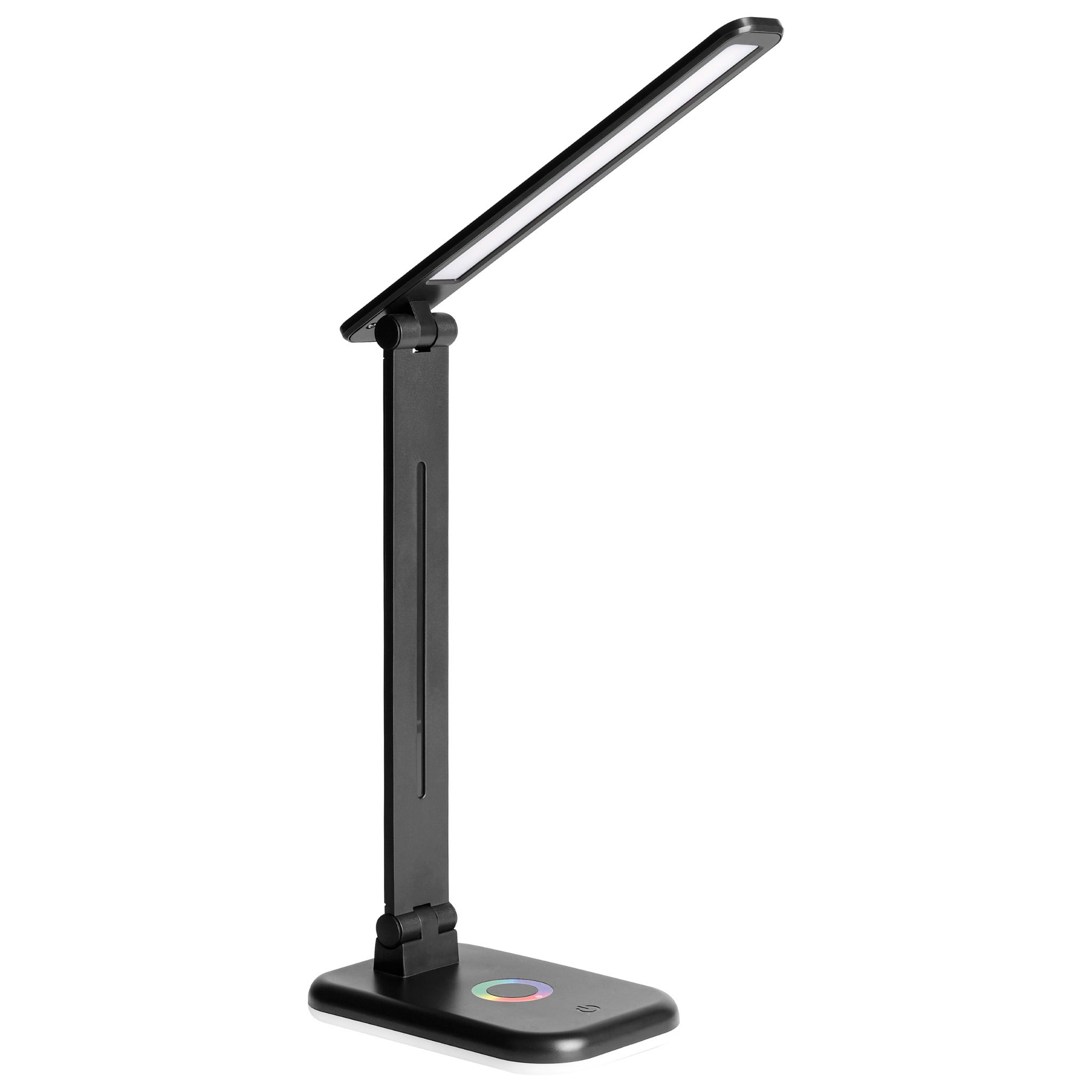Lampka biurkowa LED RGB Alma 12W 3000-6500K CCT regulacja dotykowa stojąca czarna MasterLED