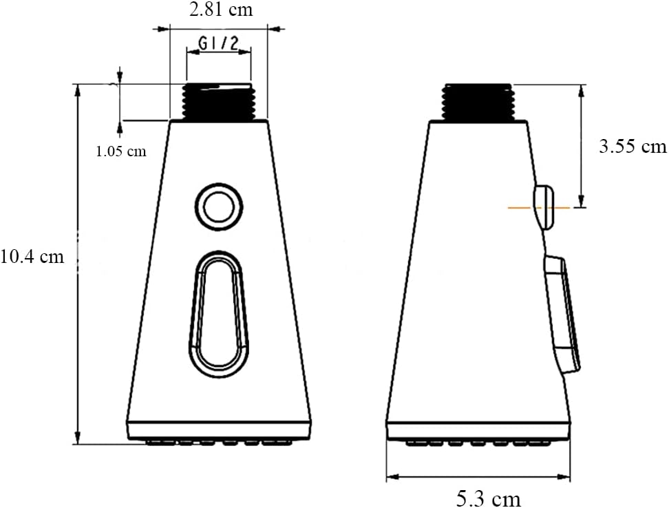 3 Modes Douchette Robinet Cuisine Extractible Douchette Evier Cuisine