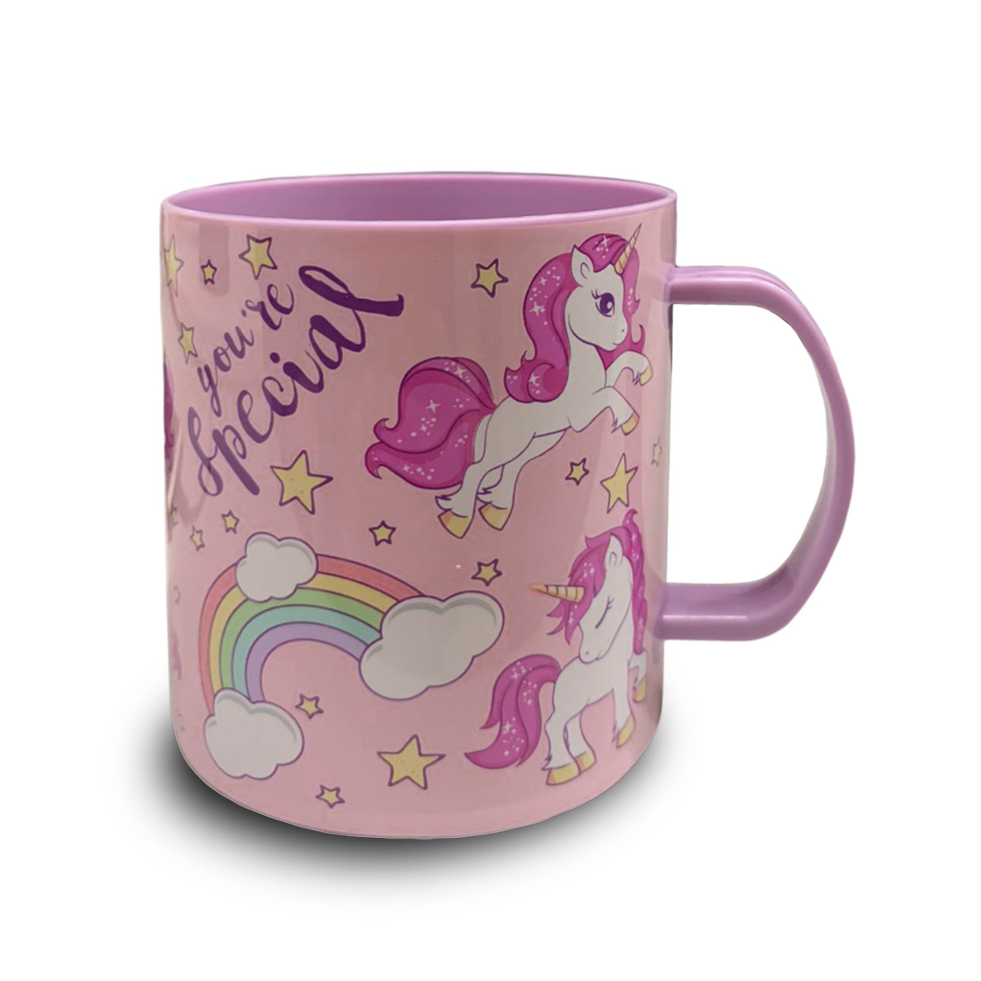 Tazza Da 10 Once Con Fantasia Unicorno E Scoregge Arcobaleno - Divertente E Stagna