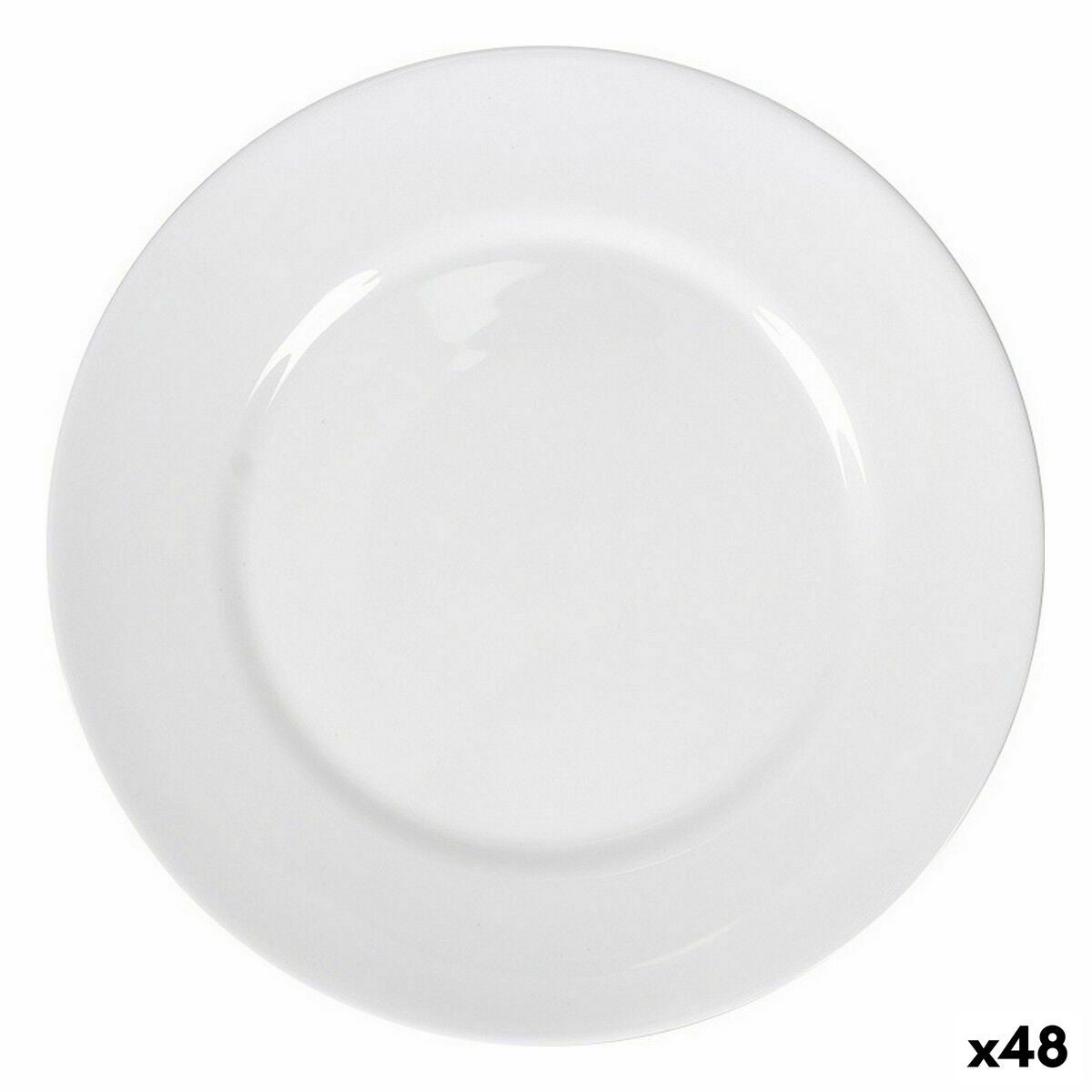 Platos De Postre La Mediterránea Barroc - 12 Unidades, Porcelana, 20 Cm, Multicolor
