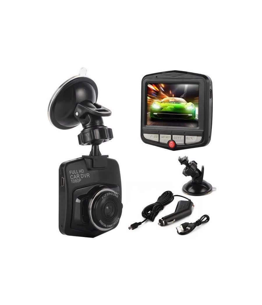 Trade Shop - Mini Telecamera Dvr Per Auto Full Hd 1080p Monitor Lcd 2.4 Sd Video Camera - - 5
