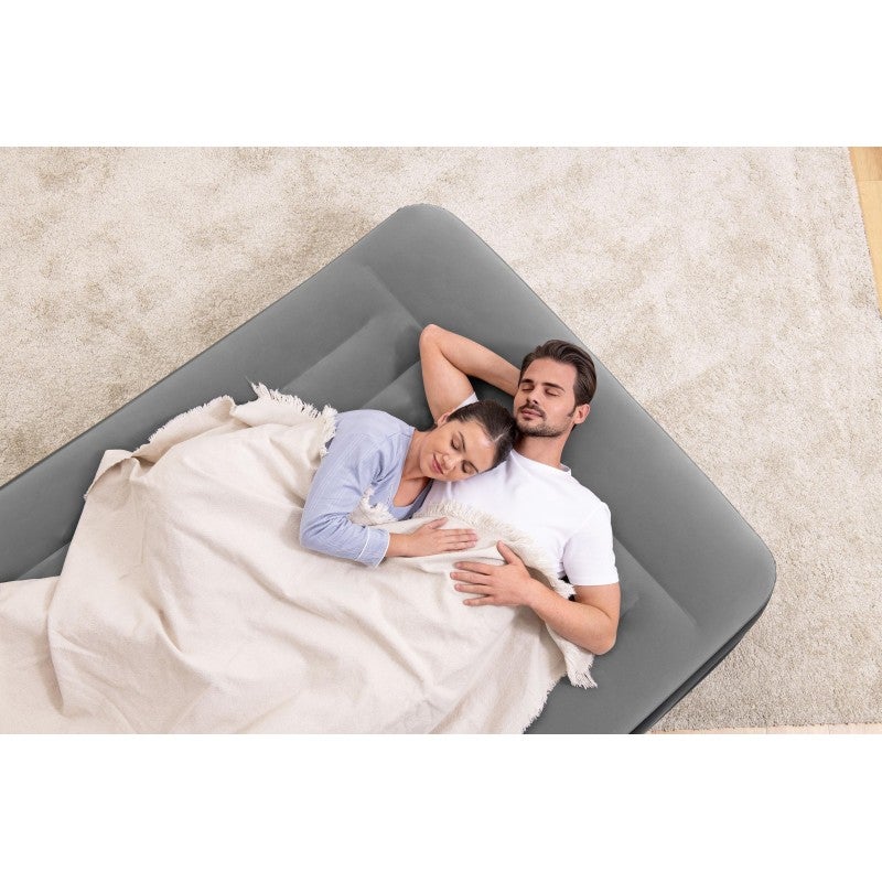 Bestway Matelas gonflable 2 personnes 203 x 152 x 46 cm avec pompe électrique intégrée coloris noir - 3