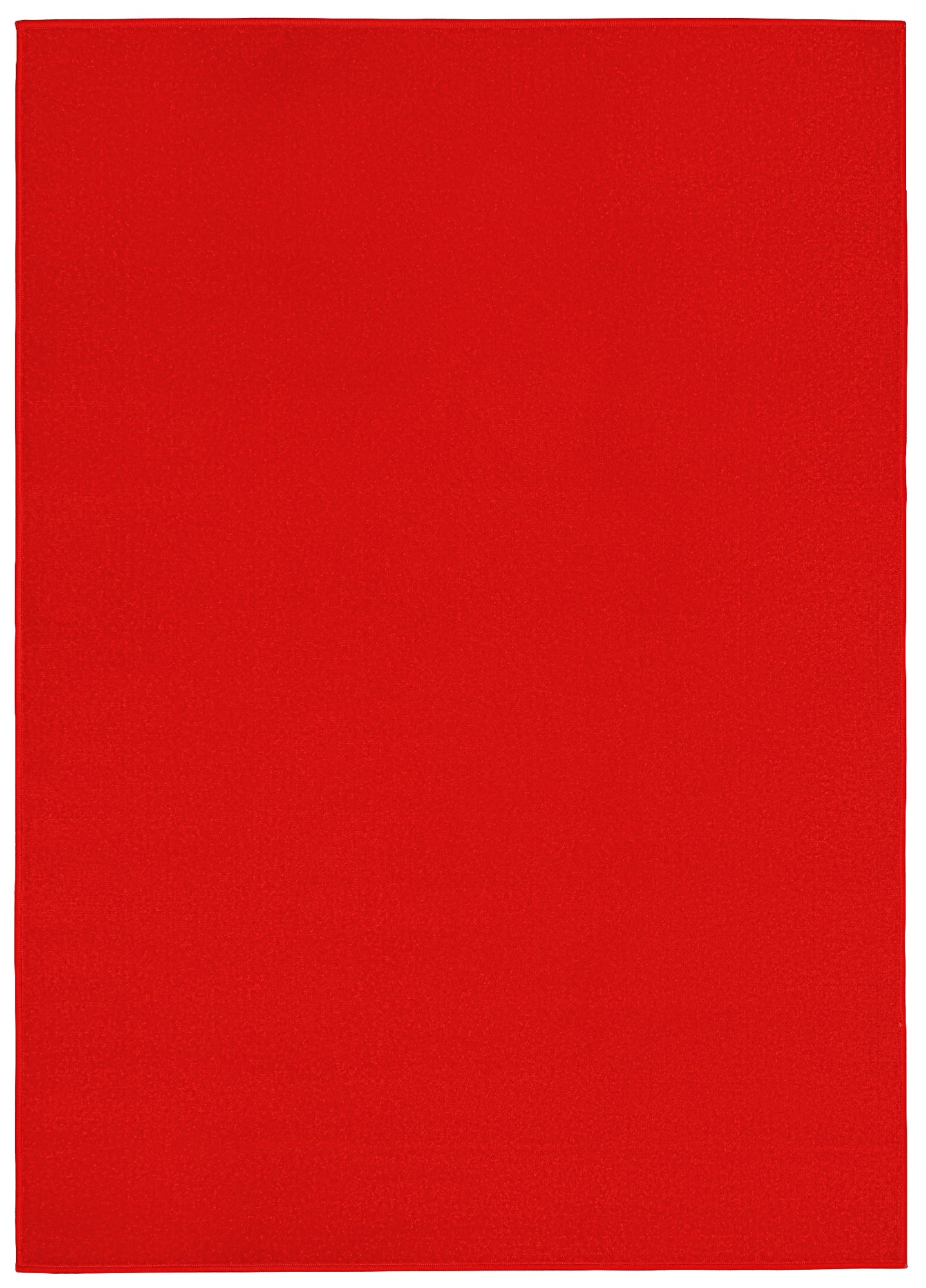 TAPISO Mono Tapis Salon Chambre Poil Court Intérieur Extérieur Moderne Rouge Uni OEKO-TEX 240 x 330 cm - 2