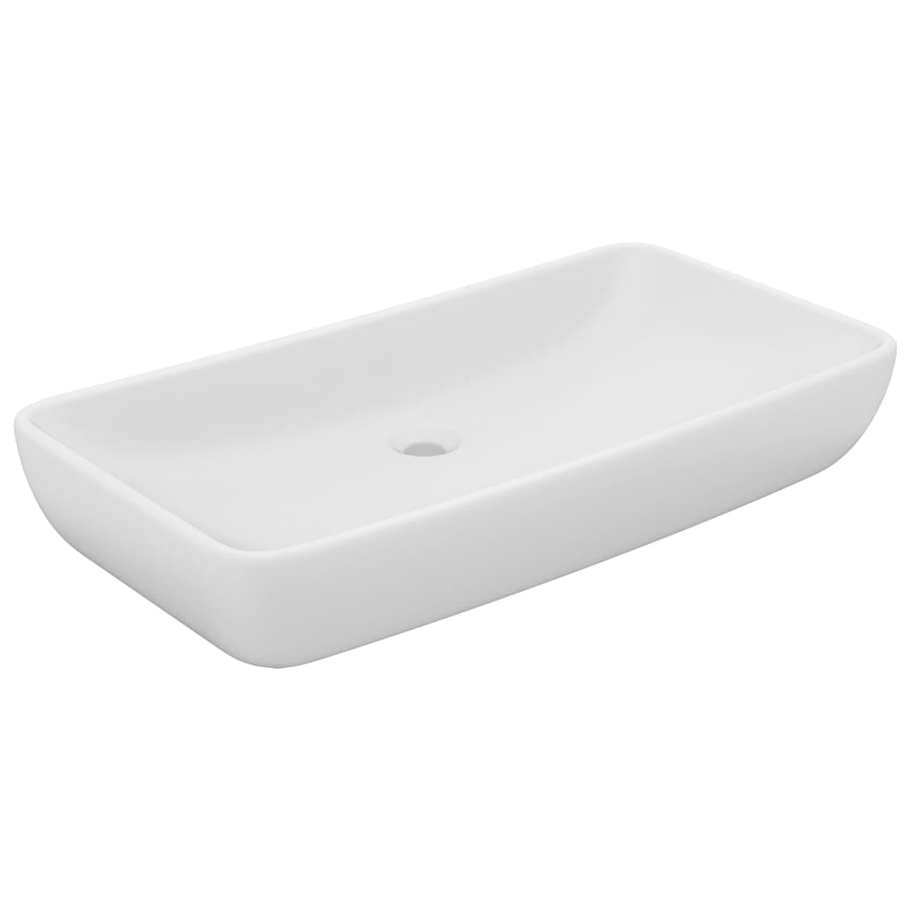 Lavabo De Baño Moderno | Lavabo Con Grifo Mezclador Cerámica Ovalado