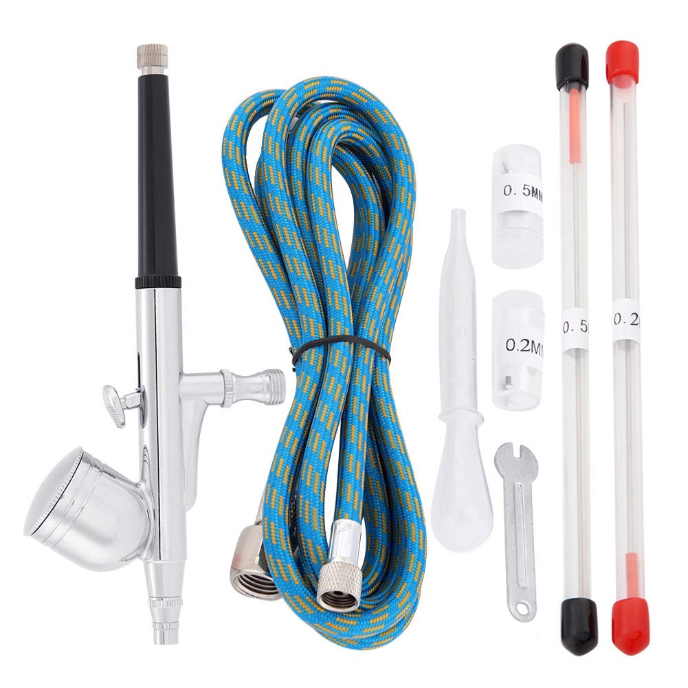 Aérographe Manuel Pour Gâteaux TAIHE - Pistolet Pulvérisateur Avec 4 Flacons Pour Décoration Pâtisserie