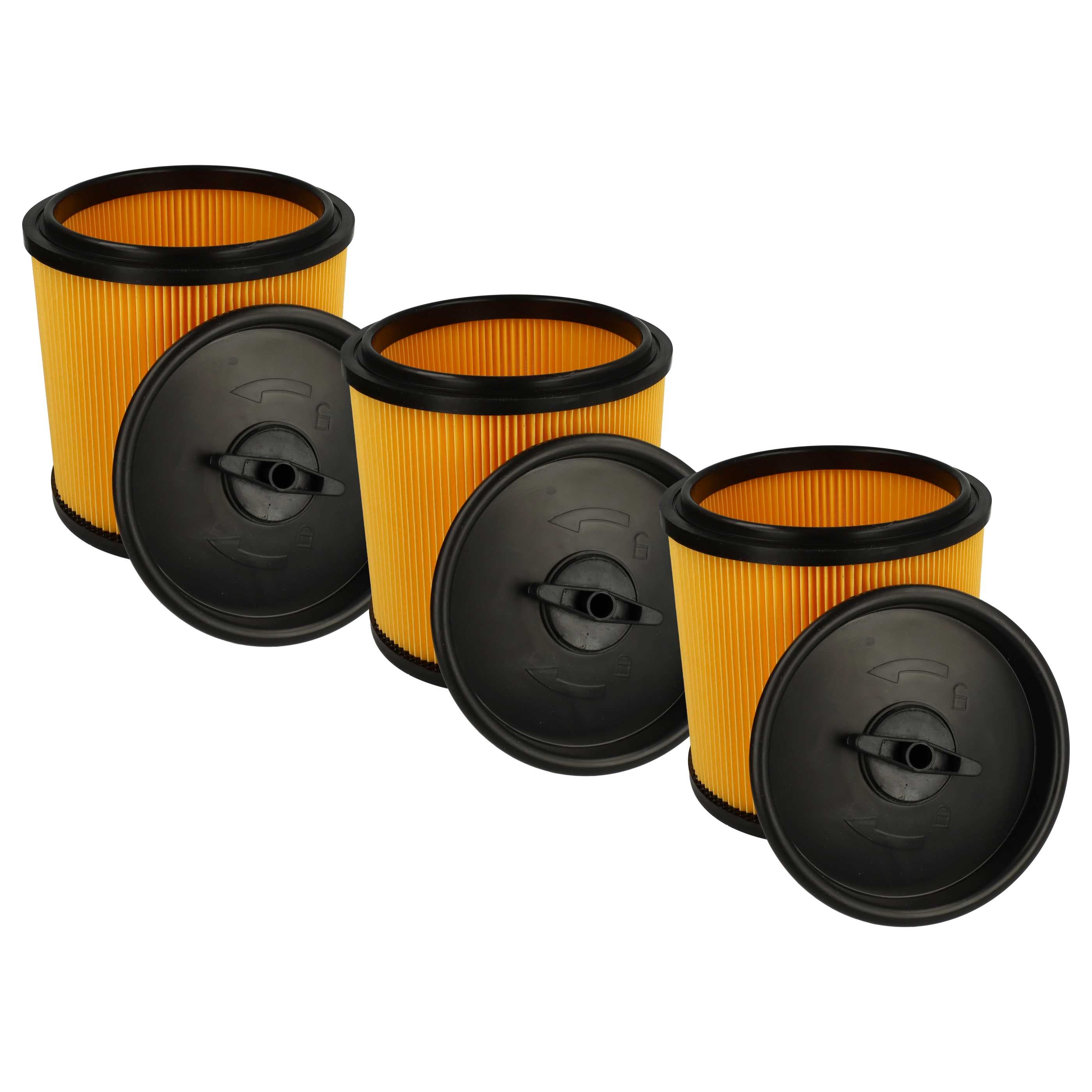 Vhbw set da 3x filtro a pieghe piatte compatibile con Parkside (Lidl) PNTS  1300 C3, 1300 B2, 1300 A1 aspirapolvere - Cartuccia filtrante | Leroy Merlin