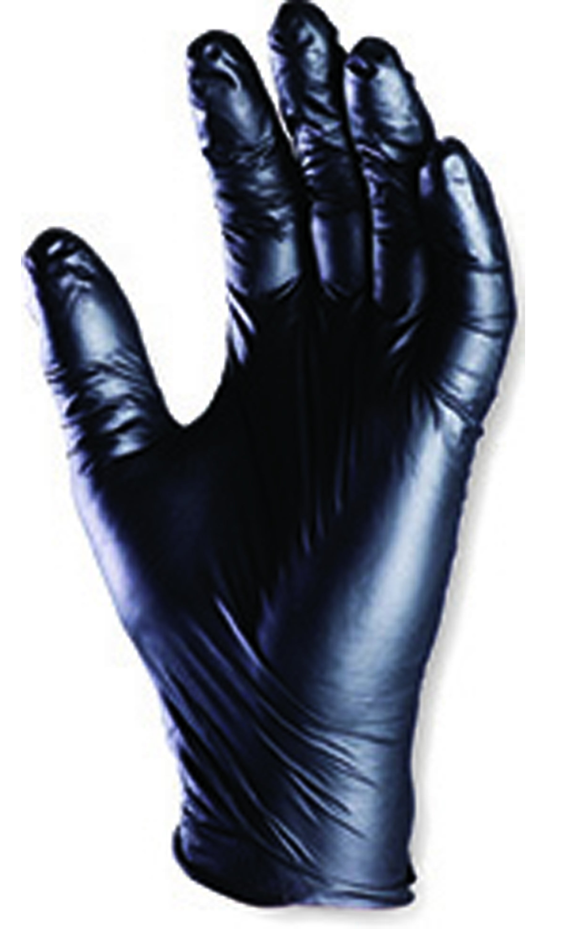 Gants nitrile noir 5900 non poudrés AQL 1.5 (boîte de 100 gants) - COVERGUARD - Taille L-9 - 2