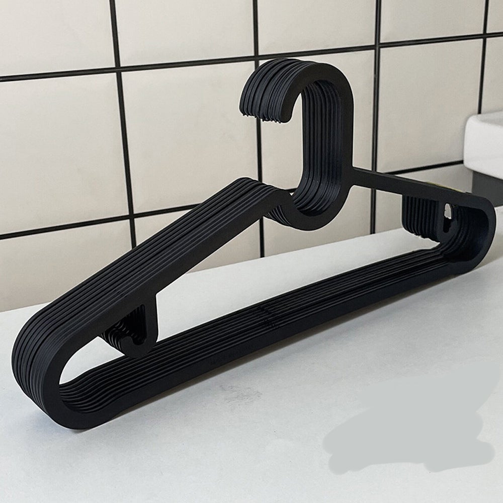 Ceintres Pour Adultes Cintres Mélange Métal/Plastique - Lot De 20 Blancs Antidérapants Cintres Métal Plastique