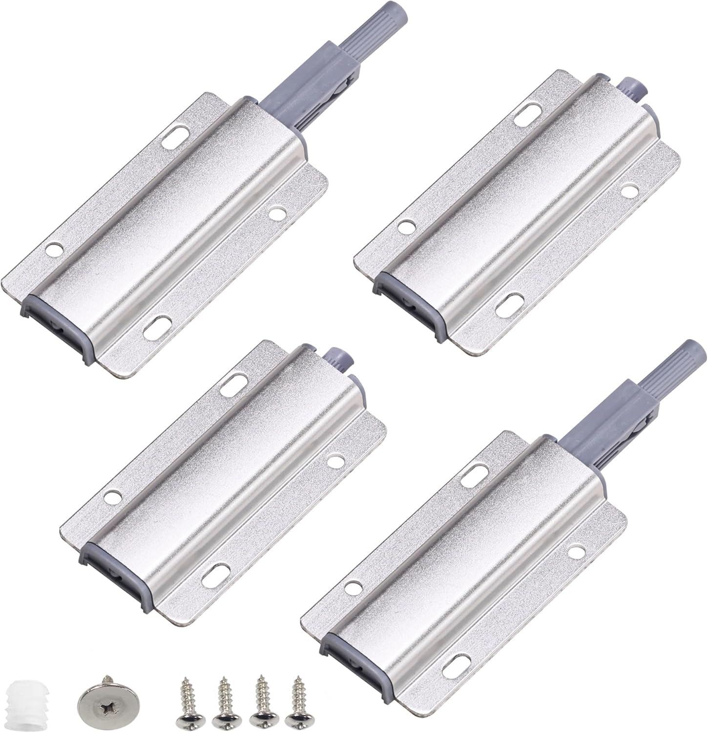 Confezione Da 5 Serrature A Pulsante Per Armadietti, Senza Chiave Adatte Per Porte Di Armadietti Per Camper Barche Furgoni Yacht E Camper Con Spessore Di 15 18 Mm 88038113