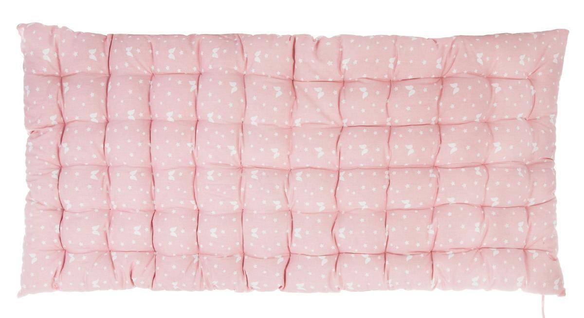 Colchoneta infantil 'papillon' - rosa 60 x 120 cm - atmosphera créateur d'intérieur