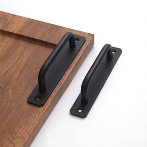 Set Di 2 Maniglie Per Porte Scorrevoli In Acciaio Inox - 200x65 Mm, Per Cancelli, Armadi, Garage E Capannoni
