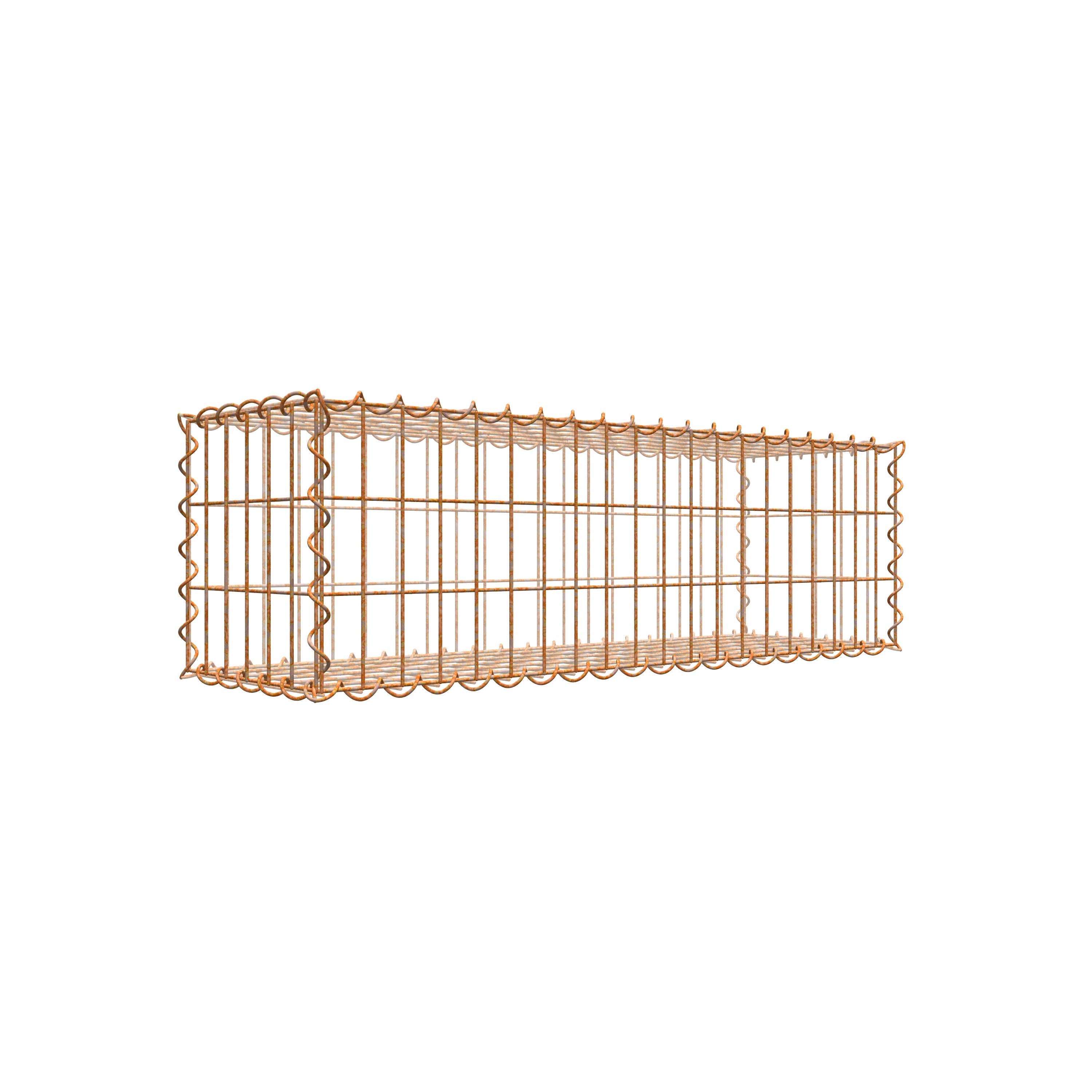 Bornhöft Tavolino Da Giardino In Metallo Arrugginito 62x30cm | Decorazione Rustica Per Balcone E Terrazzo