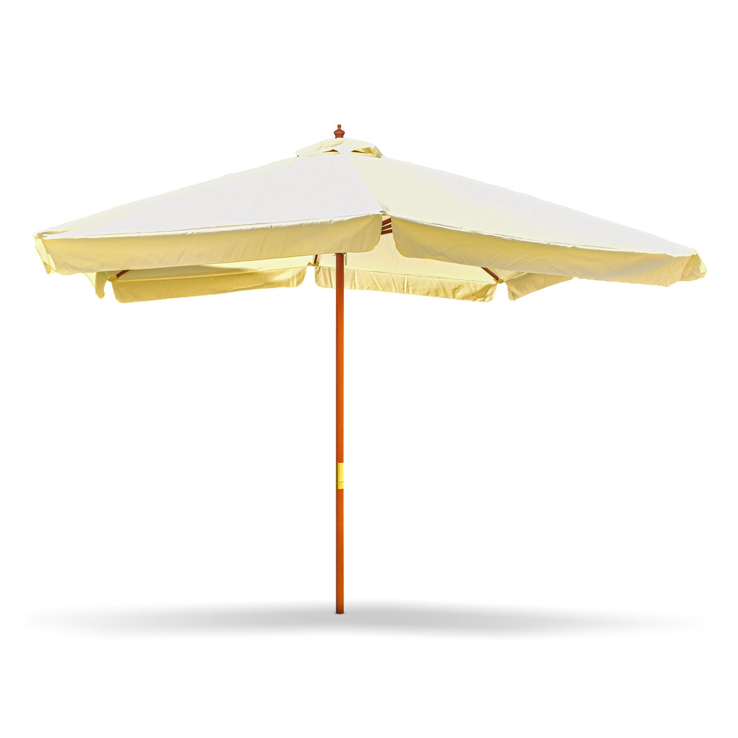 Ombrellone Professionale 2x3 Metri In Poliestere Antistrappo - Colore Ecrù - 2