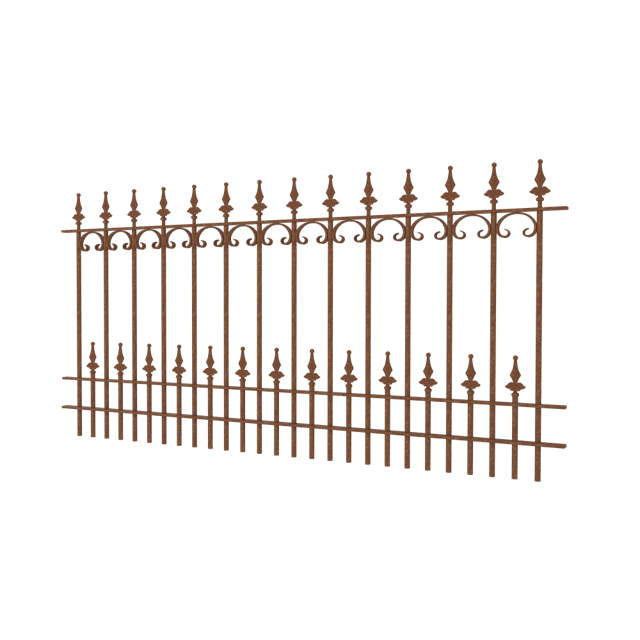 Barriere de jardin fer forgé au meilleur prix | Leroy Merlin