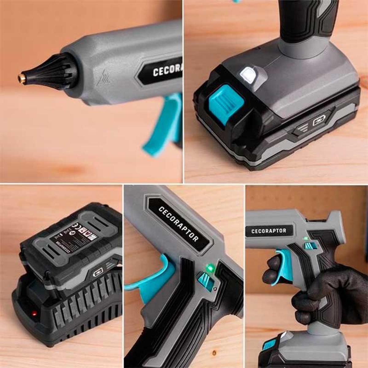 Pistolet à colle Cecotec CecoRaptorPerfect Fix 2020 Advance - 7
