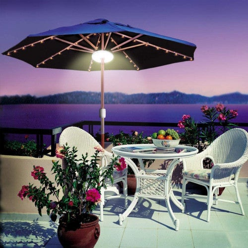 Lampe LED pour parasol avec enceinte sans fil PARASOUND - 3