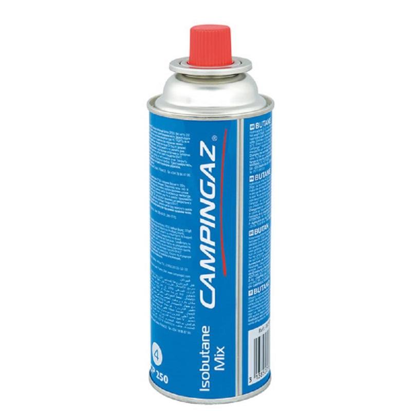 Cartuccia gas isobutano Campingaz CP250 ricambio fornelletti campeggio valvola - 3
