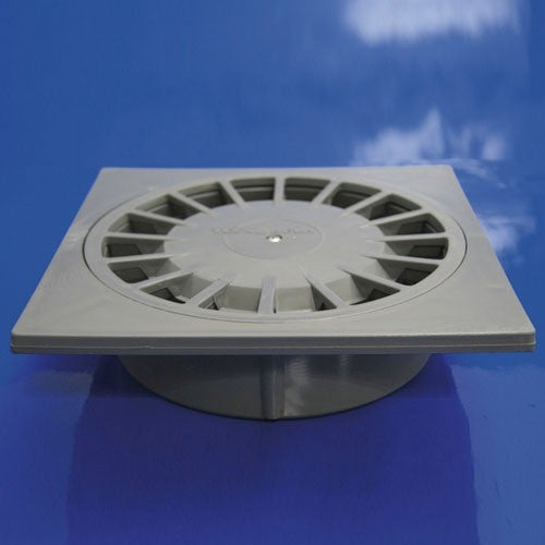 Sifone Verticale Aperto In PVC Con Tappo Ispezione, Diametro 125 Mm, Per Scarichi E Colonne, Saldato A Piastra