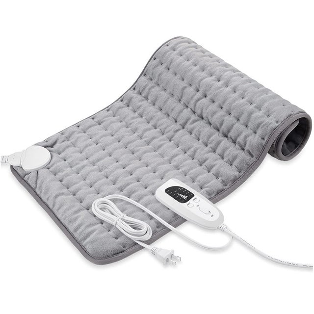 (83 x 43 cm) Poduszka grzewcza, poduszka grzewcza sucha i wilgotna, poduszka grzewcza na plecy, szyję, ramiona, brzuch, technologia grzewcza