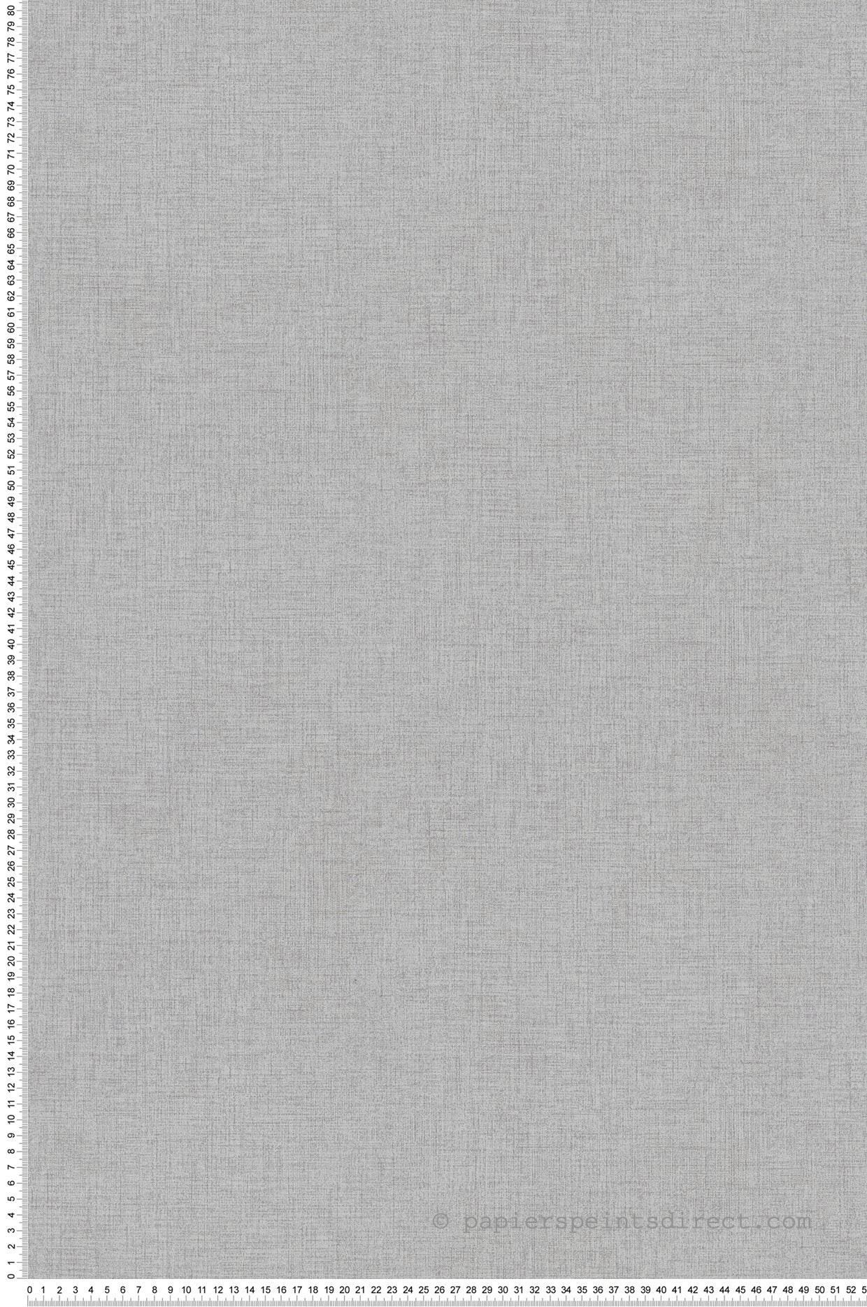 Tapeta lniana tekstura szarym - 53 cm x 10.05 m - LIVINGWALLS
