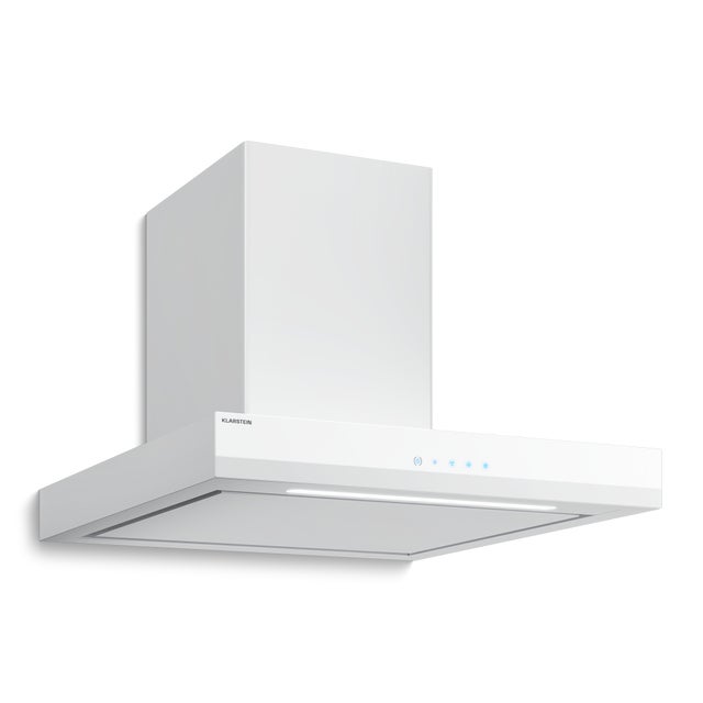 MAISON BELLE* Hotte décor murale Hotte aspirante cuisine - 60 cm Acier