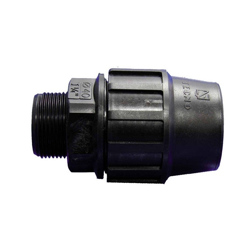 BE-TOOL BE-TOOL - Raccordo filettato maschio da 6 mm per tubi di stagno/piscina/tubo adattatore, ottone