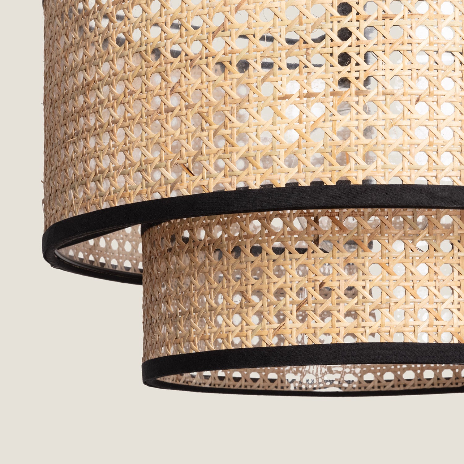Suspension Rotin Huela Doppio Naturel - 4