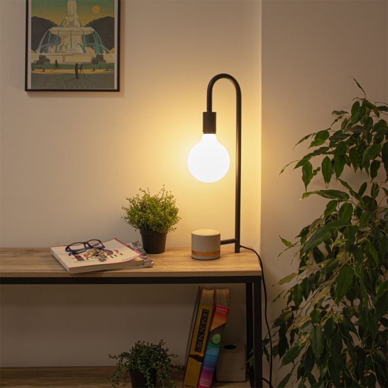 KOZii - Ampoule LED connectée KOZii, éclairage multi-blancs, Filament E27 G125 Opaque 7W cons. - KRFE806B125OCCT - 2