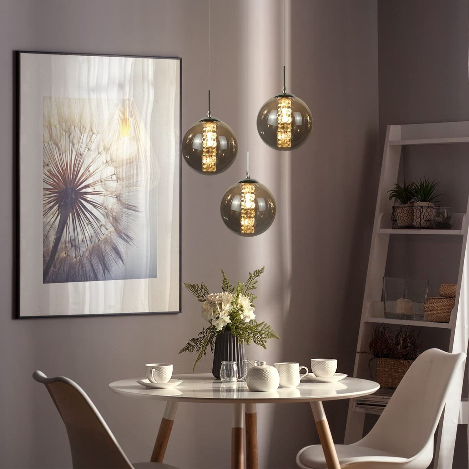 Lámpara Colgante De Araña Industrial Retro E27 Lámpara Colgante Altura Ajustable Mesa De Comedor Luz De Techo Para Hotel Vestíbulo Habitación Jaula De Madera Pantalla Loft Bar Restaurante Araña