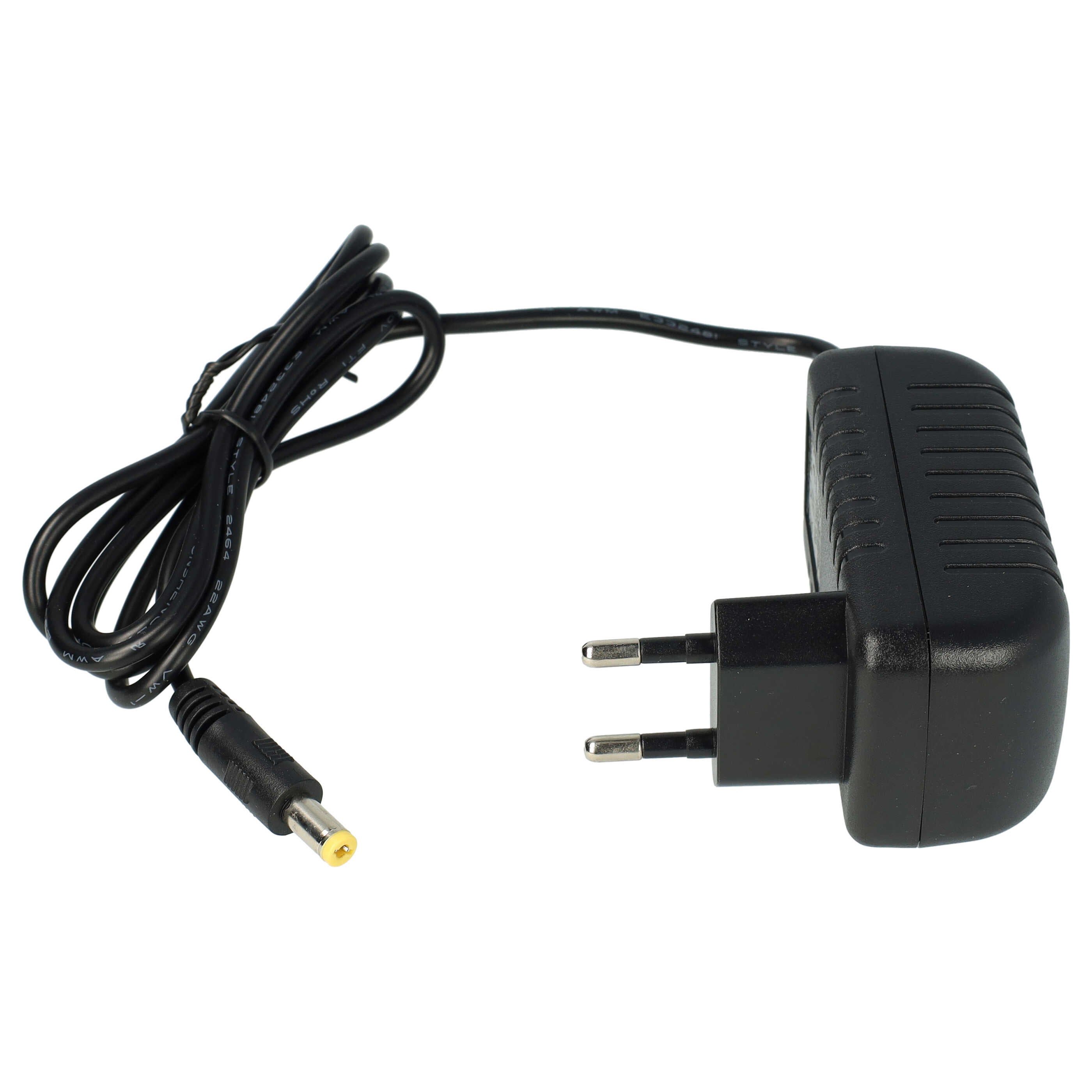 vhbw Bloc d'alimentation universel pour appareils électriques - Alimentation AC/DC, 5,5 x 2,1 mm, 5 V / 2 A - 3
