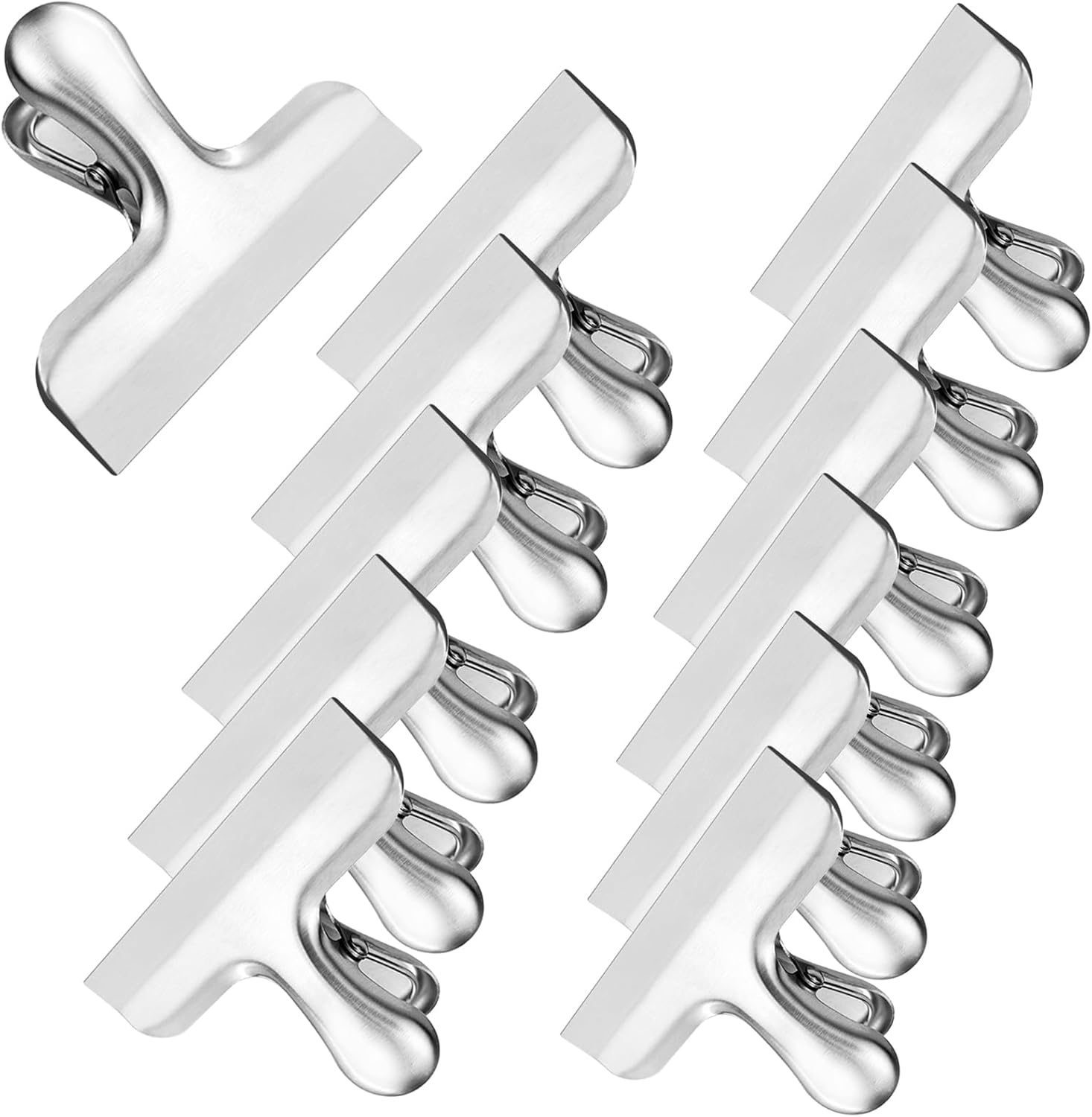 DIYI Lot De 5 Pinces De Cuisine En Acier Inoxydable 18 Cm – Parfaites Pour Glaçons, Pain, Buffet Et Grillades