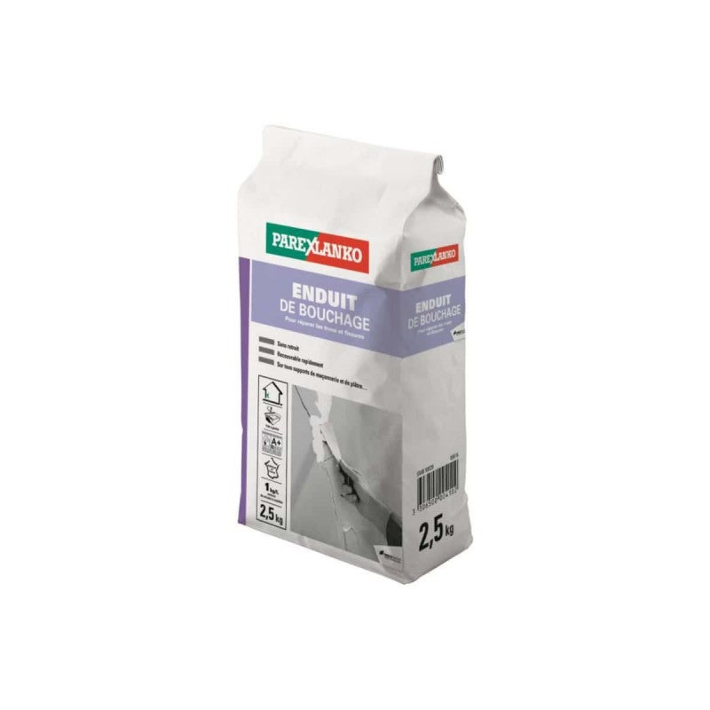Enduit de bouchage PAREXLANKO 2.5kg 02794 Leroy Merlin — free download