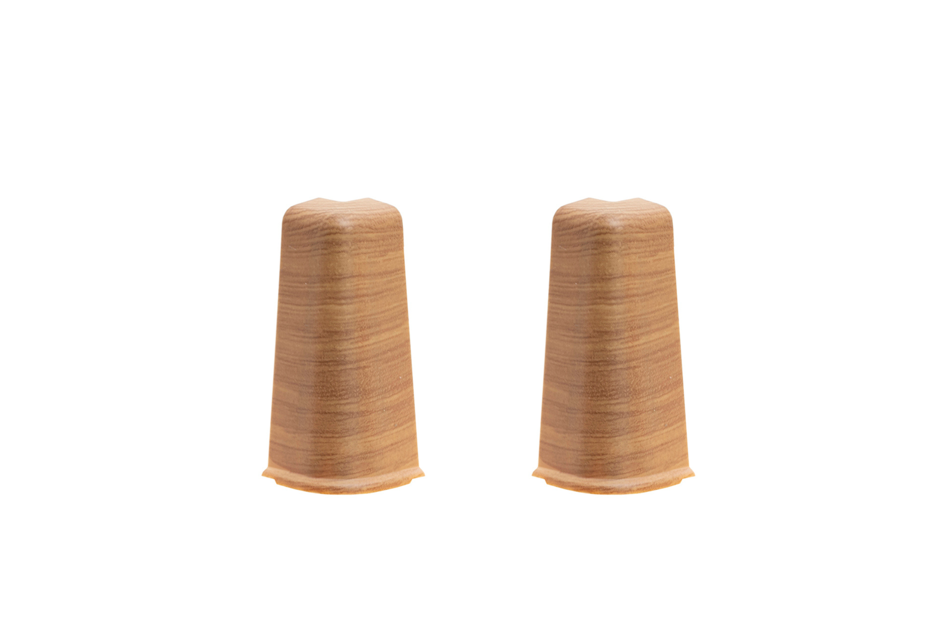 Narożnik zewnętrzny+RAK do listwy przypodłogowej Cezar60 20x60mm 1kpl=2szt(NZ+RAK) Cezar Dąb Alabama Mat