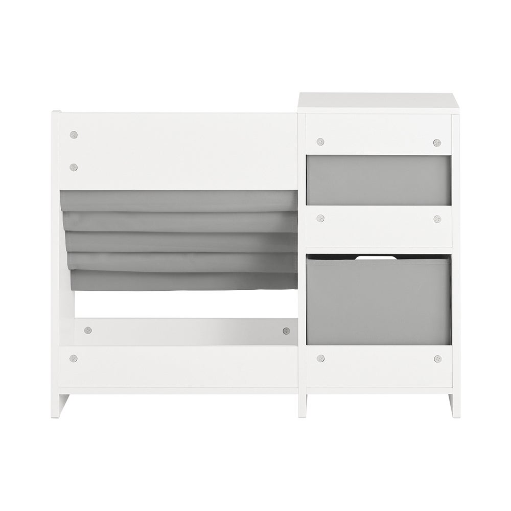 Bibliothèque pour Chambre enfant en Bois Blanc H. 61 x l. 80 x P. 30 cm - 8