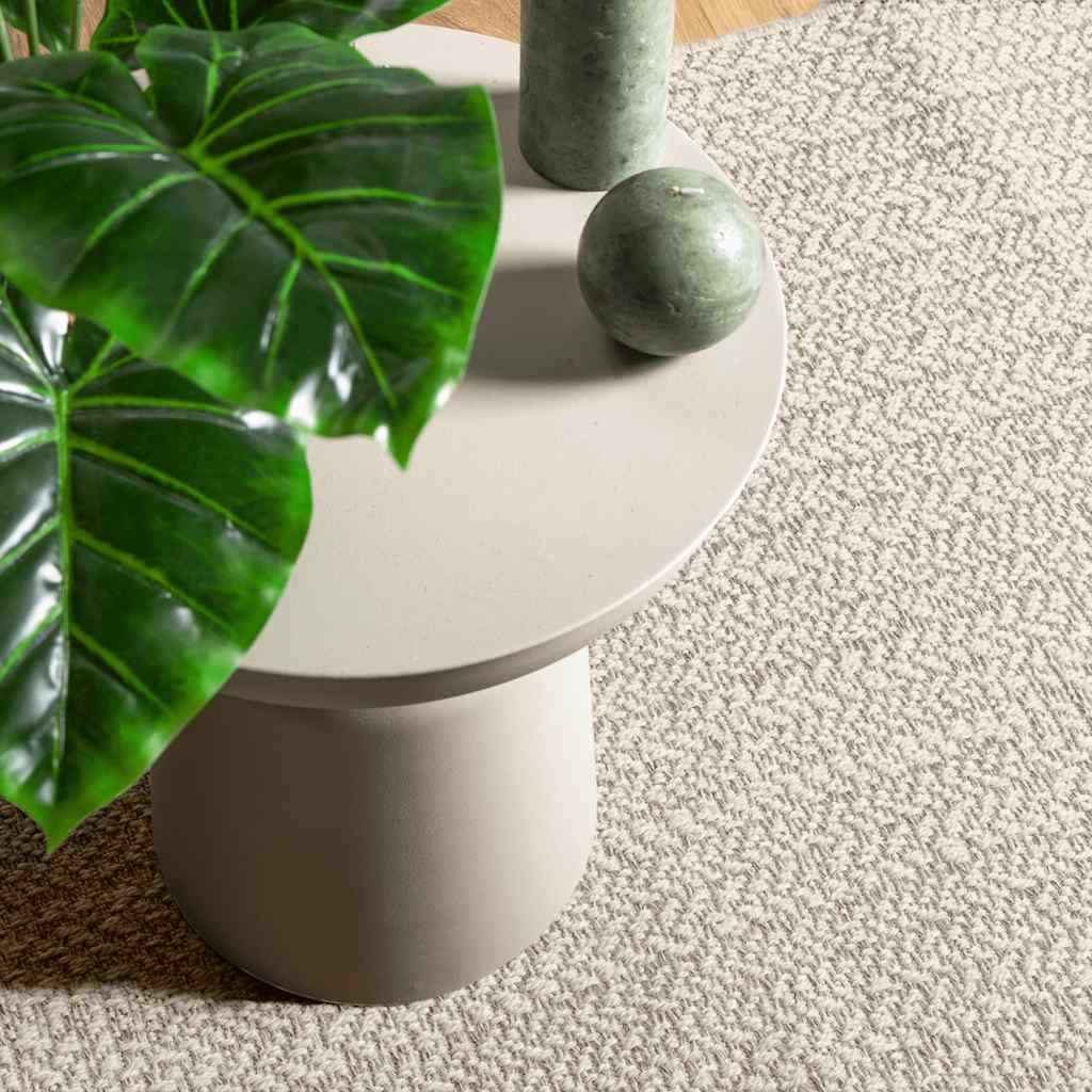 Tapete ZIZUR creme 140x200cm aspeto de juta interior e exterior vidaXL - 2