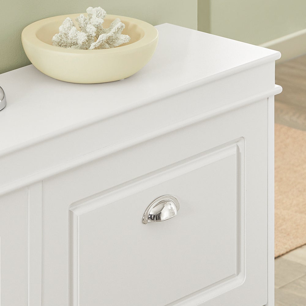 Scarpiera salvaspazio Slim Mobili per Scarpe Serie Scarpiere 105x24x83cm SoBuy Bianco FSR79-W - 8